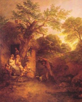 托馬斯 庚斯博羅 The Woodcutters' Return 托馬斯 庚斯博羅 The Woodcutters' Return